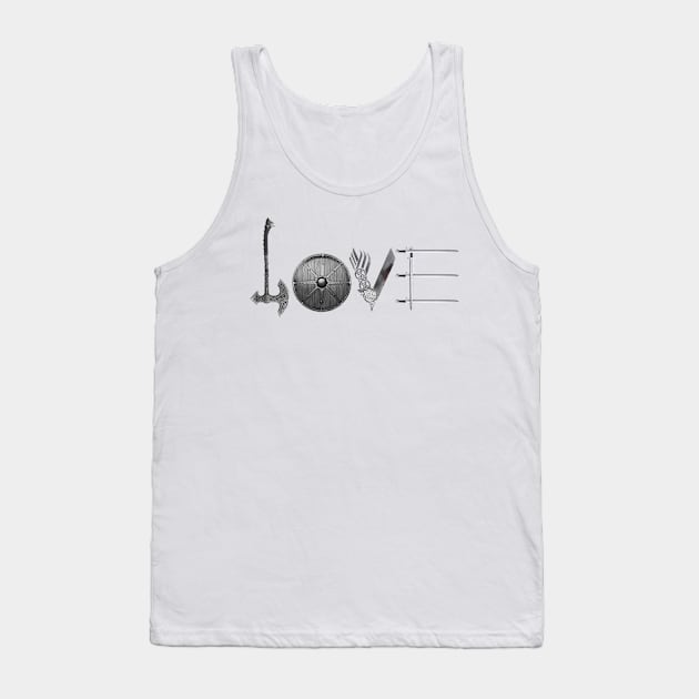 Viking love Tank Top by Windytee